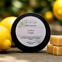 Load image into Gallery viewer, Lemon Sugar Solid Lotion Bar