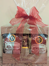 Load image into Gallery viewer, 2 LB Box Gift Set Baby White and Blue Popcorn with Ball Park Popcorn Salt