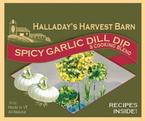 Halladay's Harvest Barn Spicy Garlic Dill Dip