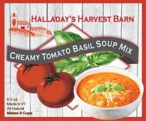 Halladay's Harvest Barn Creamy Tomato Basil Soup