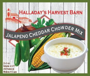 Halladay's Harvest Barn Jalapeno Cheddar Chowder Mix