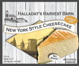 Halladay's Harvest Farm New York Cheesecake Mix