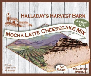 Halladay's Harvest Farm Mocha Latte Cheesecake Mix