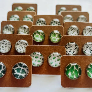 Plant Stud Earring