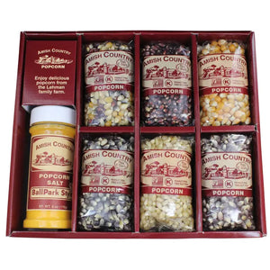 Amish Country Popcorn Variety Pack With Ballpark Salt