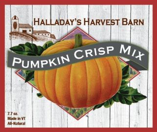 Halladay's Harvest Barn Pumpkin Crisp