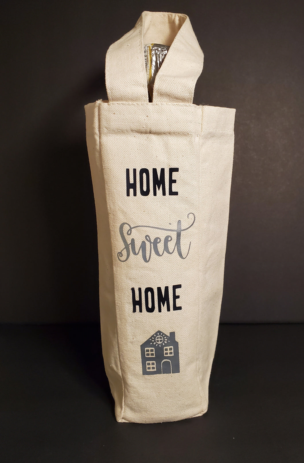 Home Sweet Home Wine Tote