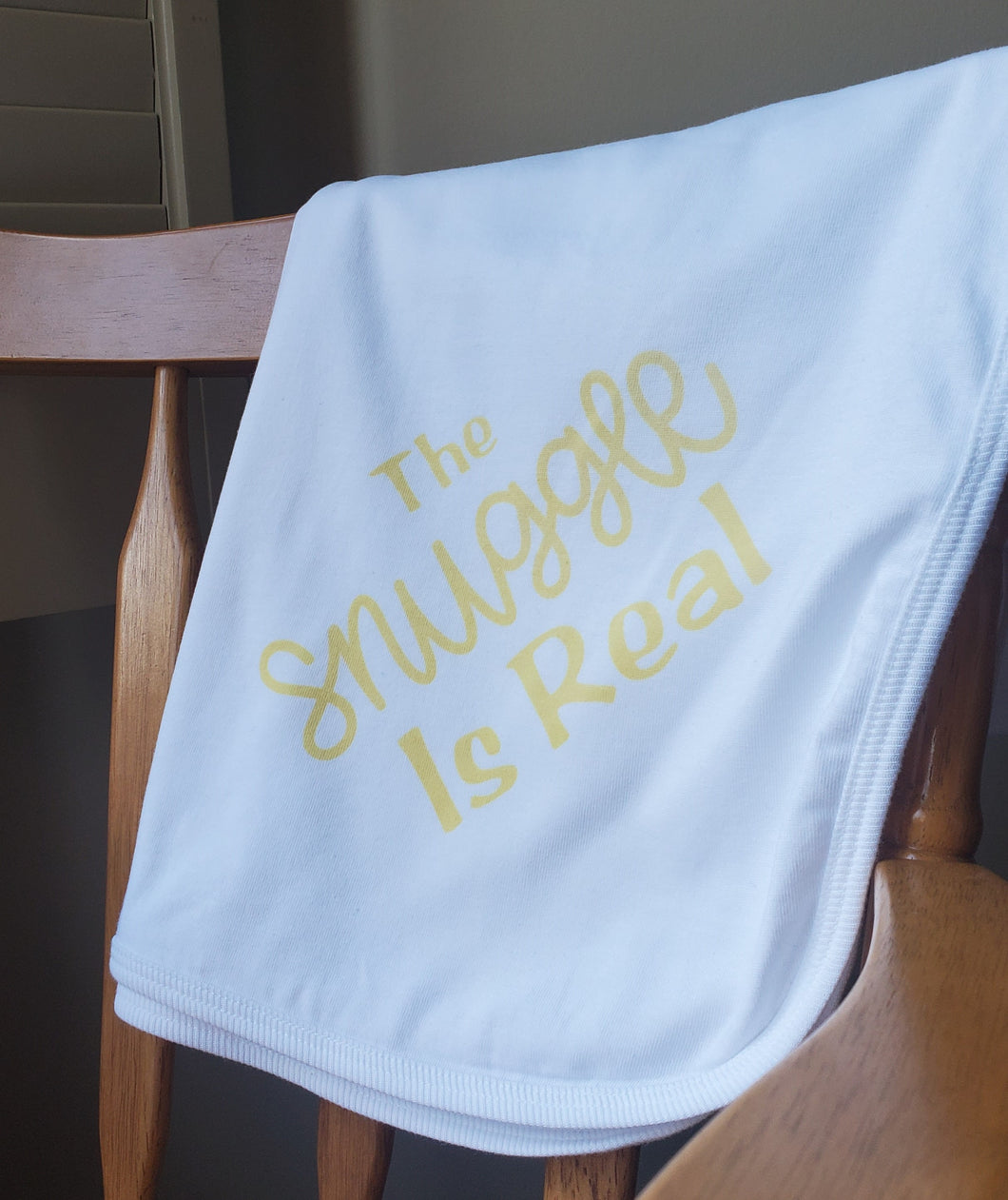 The Snuggle is Real Baby Blanket