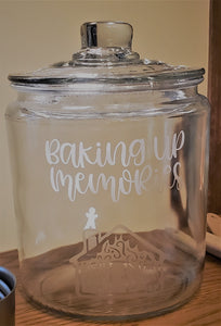 Baking Up Memories Cookie Jar