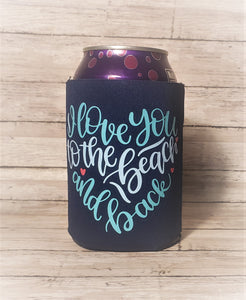 Beach Love Koozie