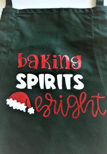 Baking Spirits Bright Apron