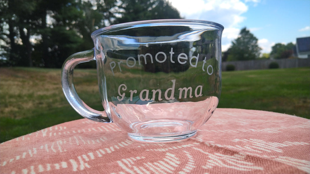 Promoted to Grandma Mug