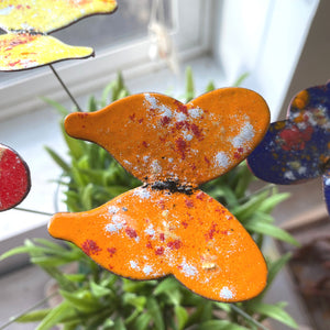 Copper Enamel Butterfly