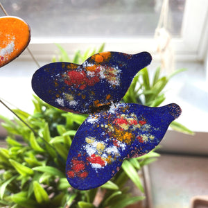 Copper Enamel Butterfly