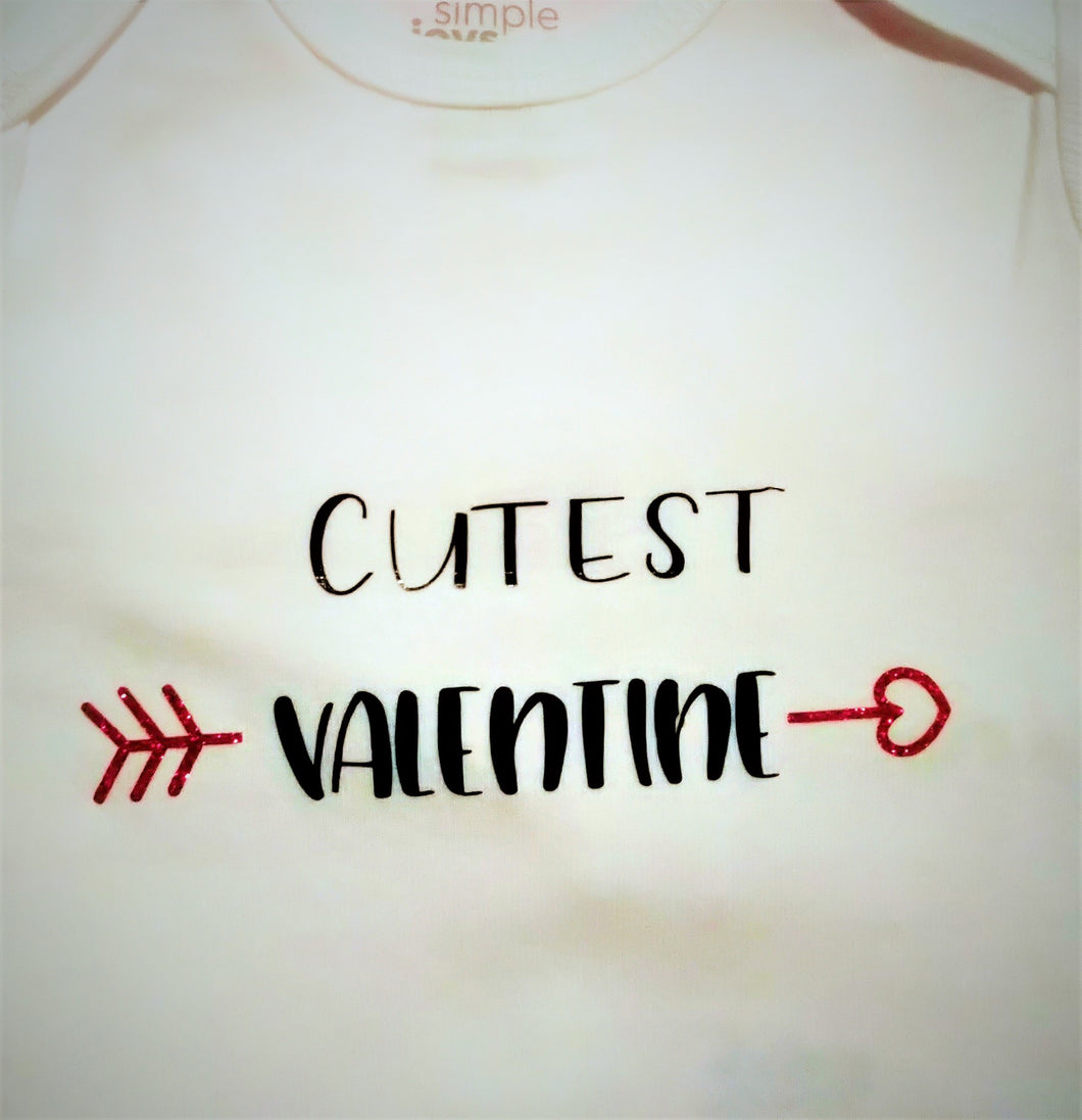 Cutest Valentine Long Sleeve Onesie