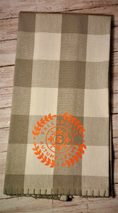 Fall Breeze and Autumn Leaves Towel