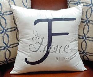 Family Established Pillow