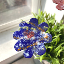 Load image into Gallery viewer, Large Copper Enamel Flower
