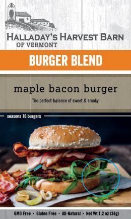 Halladay's Harvest Barn Maple Bacon Burger Blend